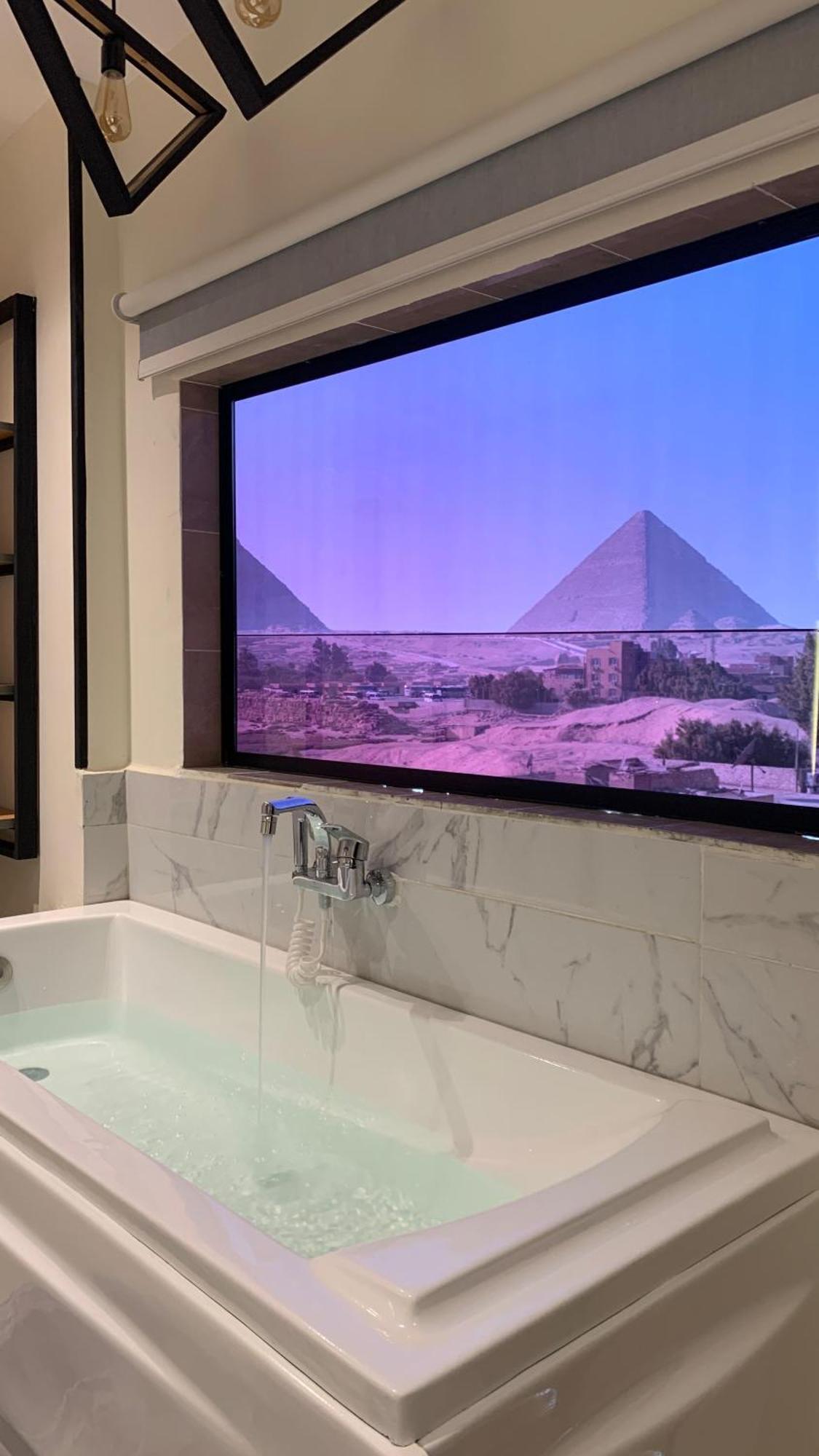 Capo Pyramid Hotel Kafrat al Jabal Bagian luar foto