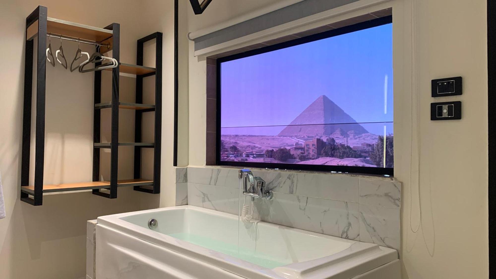 Capo Pyramid Hotel Kafrat al Jabal Bagian luar foto