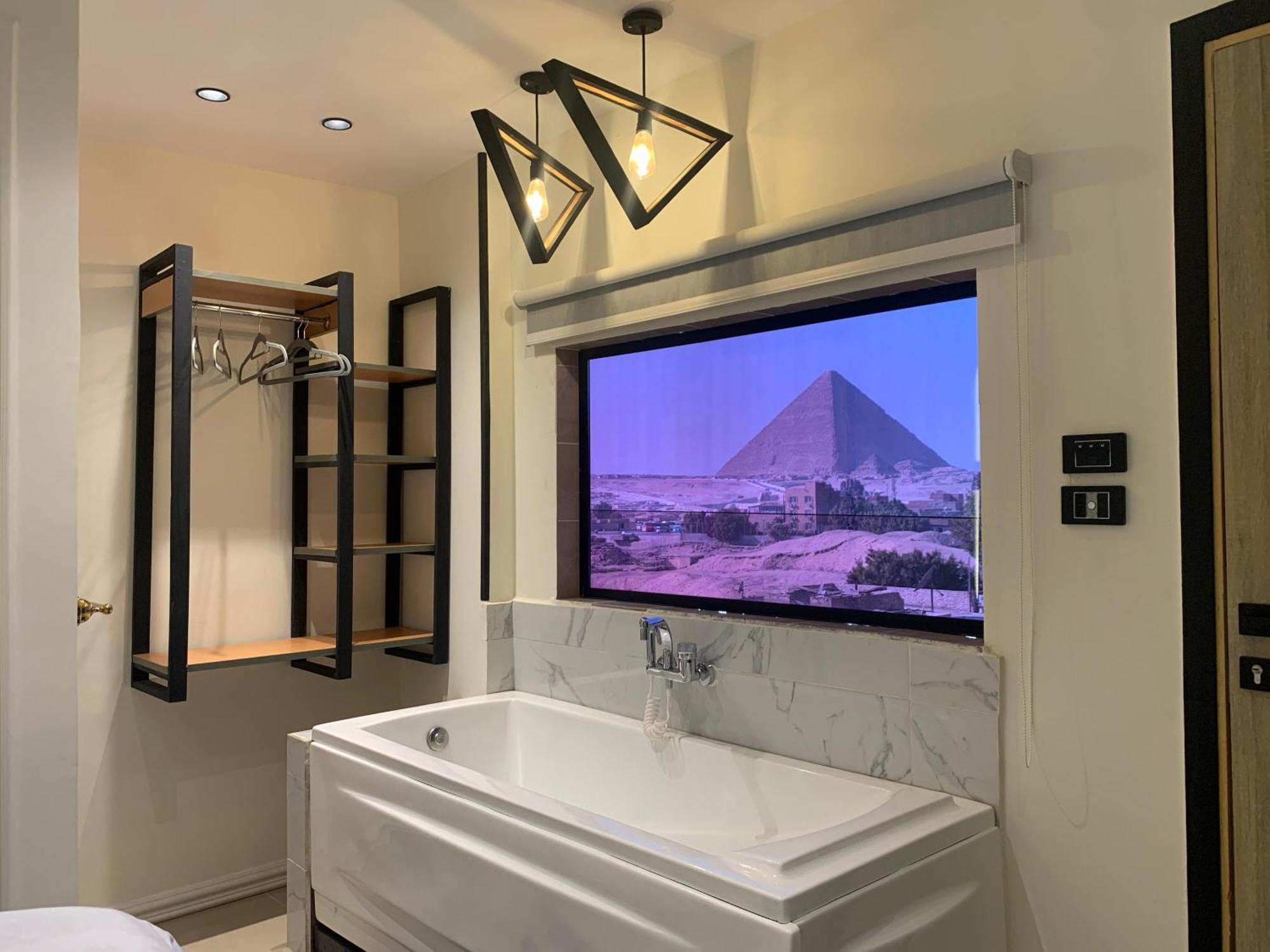 Capo Pyramid Hotel Kafrat al Jabal Bagian luar foto